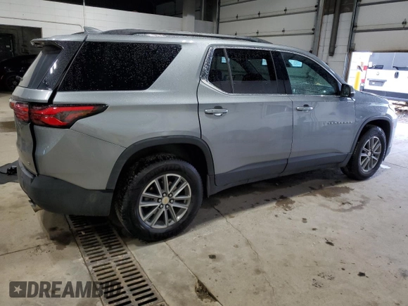 2023 Chevrolet Traverse LT with VIN 1GNEVHKW9PJ100679, listed as a Copart auction lot 62877185 with 38,484 mi miles and Salvage title. Bid and sale history available at DreamBid. Image 3.