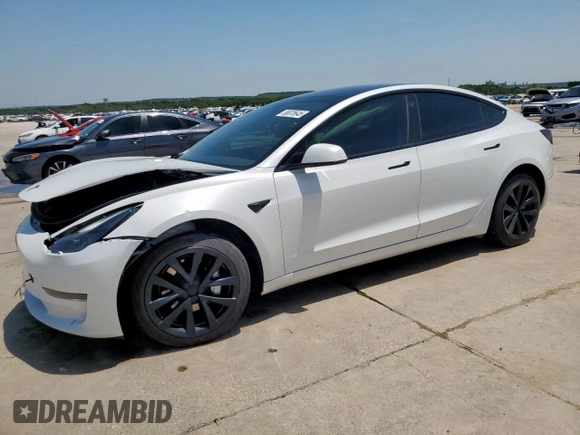 2023 Tesla Model 3 z VIN 5YJ3E1EA3PF405917, wystawiony jako Copart lot #56875645 z przebiegiem 40 874 mil mil oraz Szkoda całkowita • Salvage title. Historia ofert i sprzedaży dostępna na DreamBid. Obrazek 1.