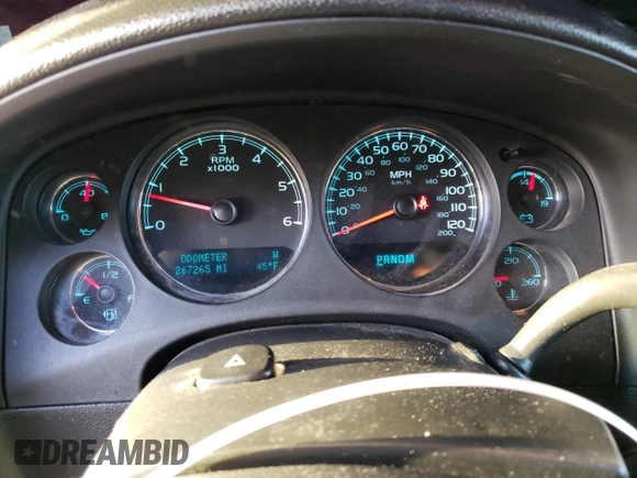 2012 GMC Yukon XL Denali with VIN 1GKS2MEF8CR200877, listed as a Copart auction lot 53282365 with 267,265 mi miles and Salvage Title. Bid and sale history available at carsss.com. Image 9.
