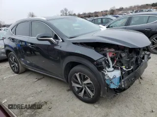 2020 Lexus NX with VIN JTJGJRDZ7L2139573, listed as a Copart auction lot 87855835 with 30,752 mi miles and Salvage Title. Bid and sale history available at carsss.com. Image 4.