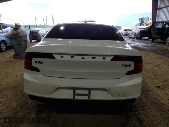 2019 Volvo S90 Inscription with VIN LVYA22ML6KP081135, listed as a Copart auction lot 53483454 with 99,353 mi miles and Salvage Title. Bid and sale history available at carsss.com. Image 6.