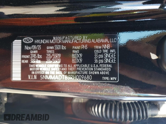 2024 Genesis GV70 2.5T with VIN 5NMMADTB3RH009680, listed as a Copart auction lot 56875265 with 10,588 mi miles and Salvage title. Bid and sale history available at DreamBid. Image 14.