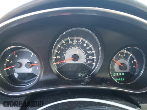 2014 Chrysler 200 LX with VIN 1C3CCBAG6EN103658, listed as a Copart auction lot 87053294 with 104,933 mi miles and Salvage Title. Bid and sale history available at carsss.com. Image 9.