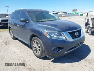 2015 Nissan Pathfinder SV z VIN 5N1AR2MN6FC665113, wystawiony jako IAAI lot #41874806 z przebiegiem 157 872 mil mil oraz . Historia ofert i sprzedaży dostępna na DreamBid. Obrazek 1.