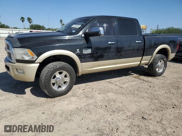 2011 Ram 2500 Laramie Longhorn z VIN 3D7UT2CLXBG604668, wystawiony jako Copart lot #52128635 z przebiegiem 479 971 mil mil oraz Szkoda całkowita • Salvage title. Historia ofert i sprzedaży dostępna na DreamBid. Obrazek 1.