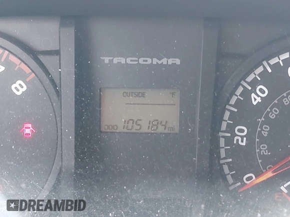 2016 Toyota Tacoma SR5 with VIN 5TFAX5GNXGX054633, listed as a IAAI auction lot 42088863 with 105,184 mi miles and . Bid and sale history available at DreamBid. Image 15.