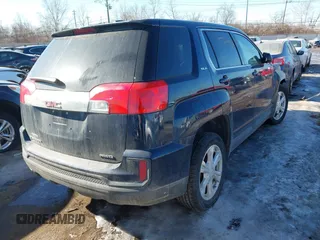2017 GMC Terrain SLE with VIN 2GKFLSEK9H6184823, listed as a IAAI auction lot 41419953 with 1 mi miles. Bid and sale history available at carsss.com. Image 4.
