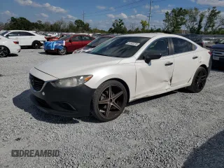 2016 Mazda Mazda6 i Sport with VIN JM1GJ1U59G1456171, listed as a Copart auction lot 51102275 with 182,962 mi miles and Salvage Title. Bid and sale history available at carsss.com. Image 1.