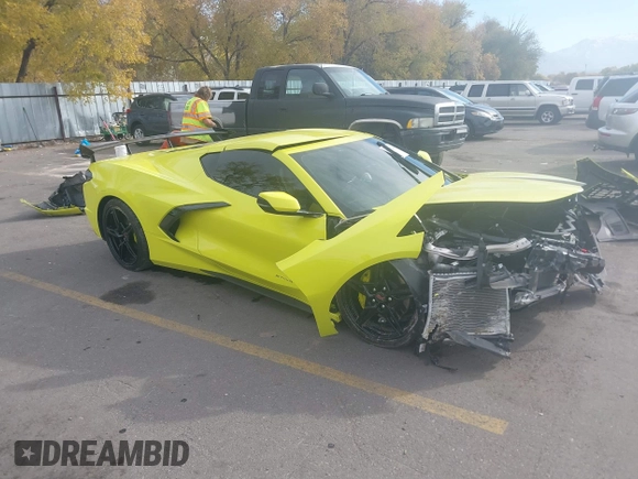 2022 Chevrolet Corvette 1LT with VIN 1G1YA2D46N5114399, listed as a IAAI auction lot 40873216 with 8,157 mi miles and . Bid and sale history available at DreamBid. Image 1.