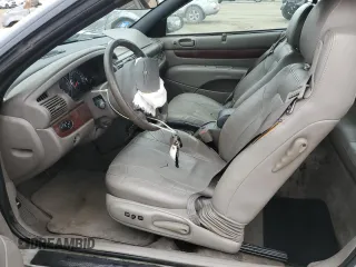 2002 Chrysler Sebring LXi with VIN 1C3EL55RX2N151004, listed as a Copart auction lot 85811704 with 187,000 mi miles and Salvage title. Bid and sale history available at DreamBid. Image 7.