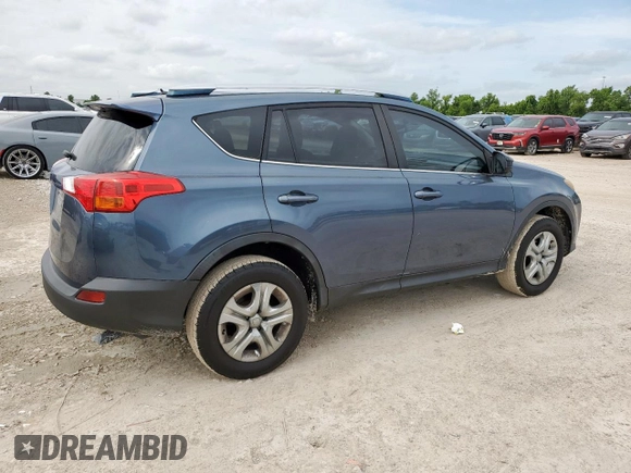2014 Toyota RAV4 LE with VIN JTMZFREV6ED035544, listed as a Copart auction lot 64265445 with 105,430 mi miles and Salvage title. Bid and sale history available at DreamBid. Image 3.