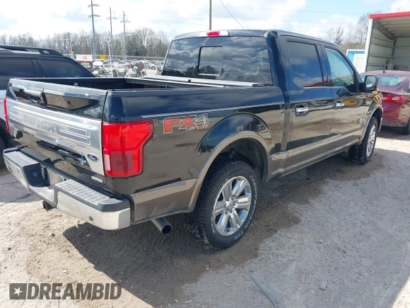 2019 Ford F-150 XL with VIN 1FTEW1E44KFC77742, listed as a IAAI auction lot 41507745 with 94,226 mi miles. Bid and sale history available at carsss.com. Image 4.