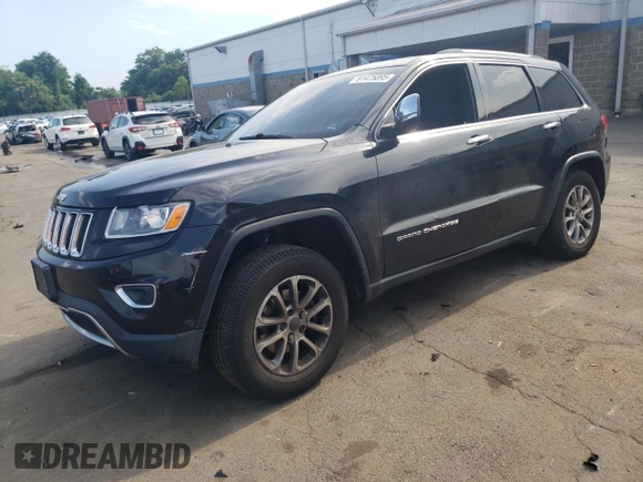 2014 Jeep Grand Cherokee Limited with VIN 1C4RJFBGXEC156215, listed as a Copart auction lot 61475895 with 154,507 mi miles and Salvage title. Bid and sale history available at DreamBid. Image 1.