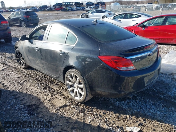 2012 Buick Regal Turbo Premium 3 with VIN 2G4GU5GV0C9140976, listed as a IAAI auction lot 41499024 with 120,001 mi miles and . Bid and sale history available at DreamBid. Image 3.