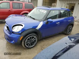 2015 MINI Countryman with VIN WMWZB3C55FWR45801, listed as a Copart auction lot 46671045 with 105,591 mi miles and Clean Title. Bid and sale history available at DreamBid. Image 1.