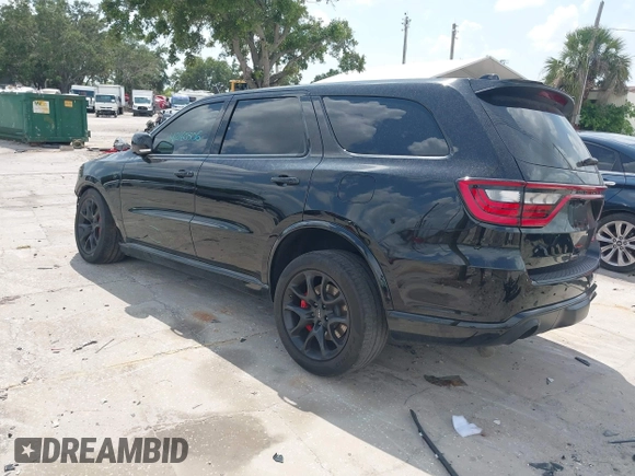 2023 Dodge Durango SRT Hellcat Premium with VIN 1C4SDJH9XPC554953, listed as a IAAI auction lot 42375728 with 19,492 mi miles and . Bid and sale history available at DreamBid. Image 3.
