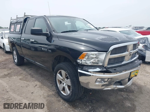 2010 Dodge 1500 TRX with VIN 1D7RV1GT0AS197536, listed as a IAAI auction lot 42095291 with 200,182 mi miles. Bid and sale history available at carsss.com. Image 1.