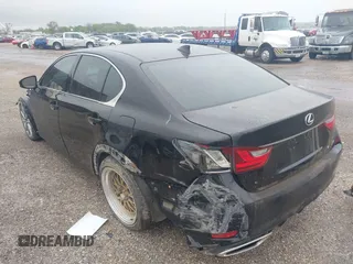 2015 Lexus GS 350 with VIN JTHBE1BL2FA017875, listed as a IAAI auction lot 41964090 with 80,788 mi miles. Bid and sale history available at carsss.com. Image 3.