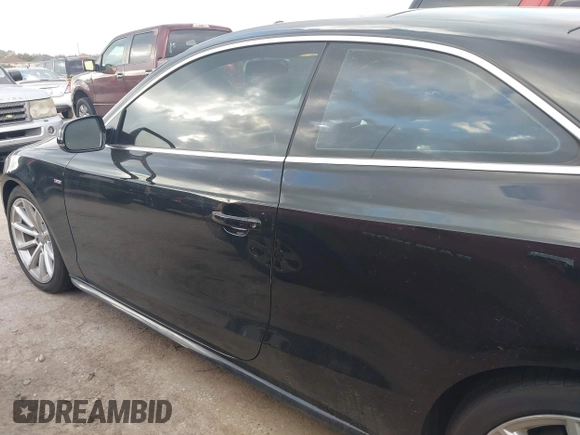 2016 Audi A5 Premium Plus with VIN WAUM2AFR9GA043714, listed as a IAAI auction lot 41507270 with 35,270 mi miles. Bid and sale history available at carsss.com. Image 14.