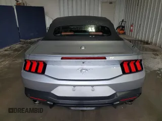 2024 Ford Mustang EcoBoost with VIN 1FAGP8UH9R5120166, listed as a Copart auction lot 51056675 with 27,412 mi miles and Clean Title. Bid and sale history available at carsss.com. Image 6.