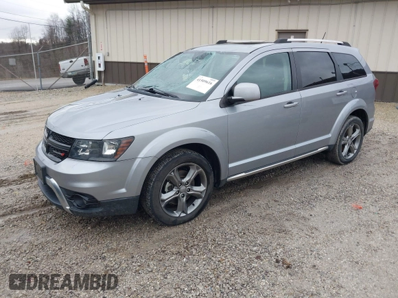 2017 Dodge Journey Crossroad Plus with VIN 3C4PDCGB5HT613256, listed as a IAAI auction lot 41509616 with 146,931 mi miles. Bid and sale history available at carsss.com. Image 2.