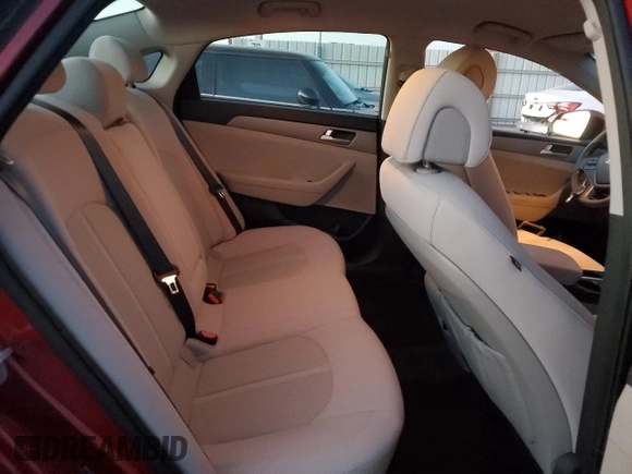2016 Hyundai Sonata SE with VIN 5NPE24AF9GH323096, listed as a Copart auction lot 83841994 with 52,770 mi miles and Salvage Title. Bid and sale history available at carsss.com. Image 10.