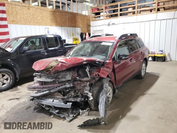 2018 Subaru Outback Premium with VIN 4S4BSAFC7J3382324, listed as a Copart auction lot 60302605 with Not provided miles and Salvage title. Bid and sale history available at DreamBid. Image 1.