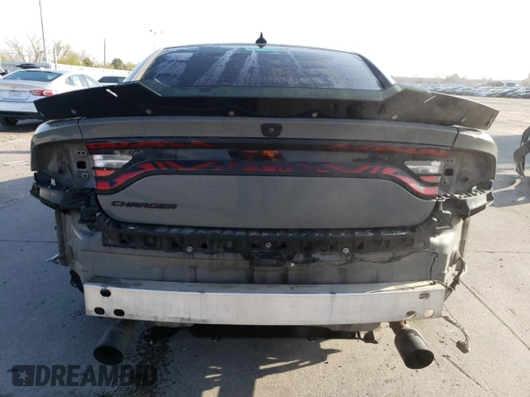 2019 Dodge Charger Scat Pack with VIN 2C3CDXGJ3KH568402, listed as a Copart auction lot 51078085 with 101,602 mi miles and Salvage Title. Bid and sale history available at DreamBid. Image 6.