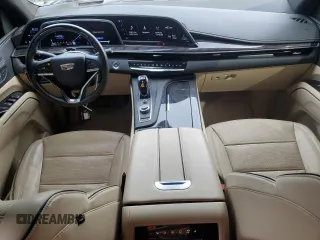 2023 Cadillac Escalade 4WD Premium Luxury with VIN 1GYS4BKL0PR368033, listed as a Copart auction lot 45036955 with 45,768 mi miles and Clean title. Bid and sale history available at DreamBid. Image 8.