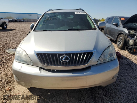 2008 Lexus RX 350 with VIN 2T2GK31U68C050703, listed as a Copart auction lot 52645805 with 130,086 mi miles and Salvage Title. Bid and sale history available at DreamBid. Image 5.