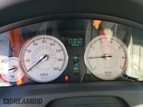 2007 Chrysler 300 C with VIN 2C3LK63HX7H636415, listed as a Copart auction lot 87465484 with 99,416 mi miles and Salvage Title. Bid and sale history available at DreamBid. Image 9.