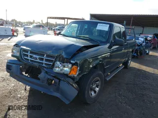 2002 Ford Ranger XLT Appearance with VIN 1FTYR44E92PA92256, listed as a IAAI auction lot 41562911 with 206,757 mi miles. Bid and sale history available at carsss.com. Image 17.