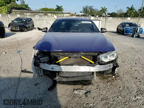 2017 BMW 4 Series 440i with VIN WBA4P1C50HK522523, listed as a Copart auction lot 48508585 with 70,098 mi miles and Salvage Title. Bid and sale history available at carsss.com. Image 13.