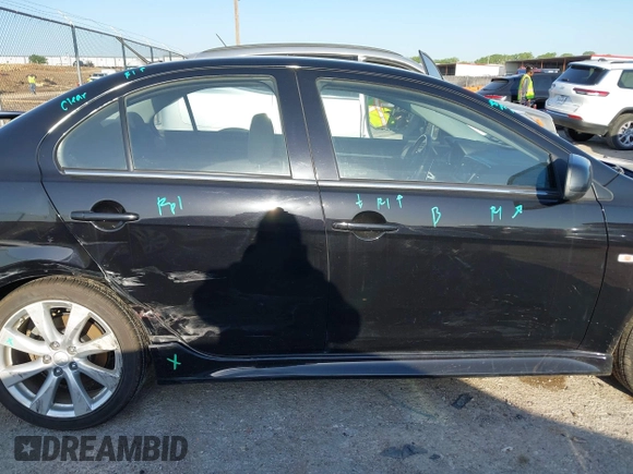2014 Mitsubishi Lancer Ralliart with VIN JA32V6FVXEU005172, listed as a IAAI auction lot 41983895 with 70,584 mi miles and . Bid and sale history available at DreamBid. Image 13.