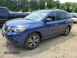 2017 Nissan Pathfinder SV z VIN 5N1DR2MN9HC913743, wystawiony jako Copart lot #59762135 z przebiegiem 117 973 mil mil oraz Czysty tytuł • Clean title. Historia ofert i sprzedaży dostępna na DreamBid. Obrazek 1.