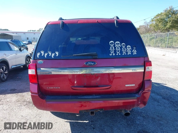 2017 Ford Expedition Max Limited с VIN 1FMJK1KT9HEA05218, выставлен на аукционе IAAI как лот 41286348 с пробегом 40 527 миль миль и . История ставок и продаж доступна на DreamBid. Изображение 16.