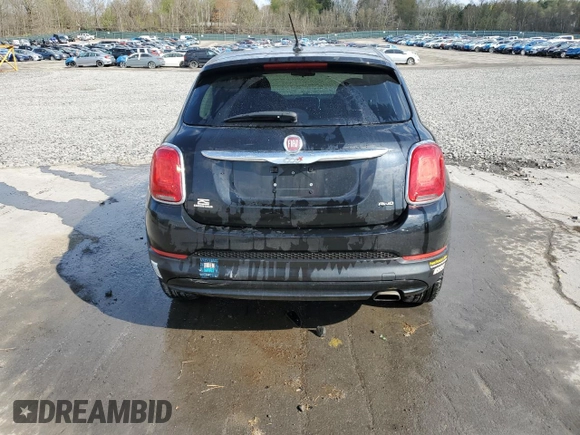 2016 FIAT 500X Easy z VIN ZFBCFYBT3GP434905, wystawiony jako Copart lot #54476165 z przebiegiem 243 662 mil mil oraz Szkoda całkowita • Salvage title. Historia ofert i sprzedaży dostępna na DreamBid. Obrazek 6.