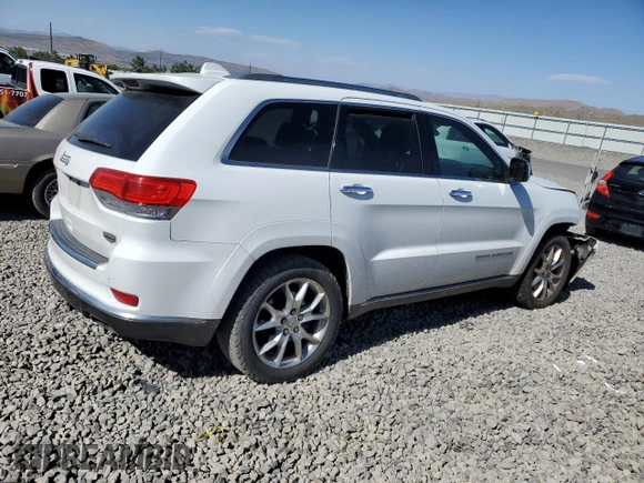 2014 Jeep Grand Cherokee Summit with VIN 1C4RJFJTXEC134150, listed as a Copart auction lot 61859265 with 159,262 mi miles and Salvage title. Bid and sale history available at DreamBid. Image 3.