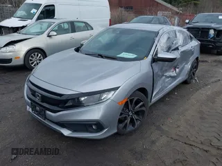 2019 Honda Civic Sport with VIN 2HGFC2F86KH548823, listed as a IAAI auction lot 41898140 with 39,907 mi miles and . Bid and sale history available at DreamBid. Image 17.