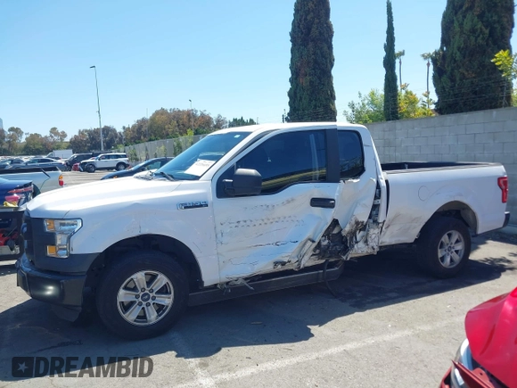 2015 Ford F-150 XL with VIN 1FTEX1CF6FKD62466, listed as a IAAI auction lot 42226655 with 101,020 mi miles and . Bid and sale history available at DreamBid. Image 14.