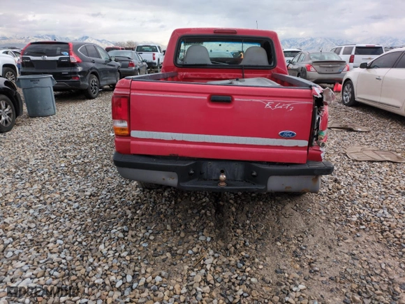 1996 Ford Ranger XL with VIN 1FTCR10A4TPA48453, listed as a Copart auction lot 45501335 with 159,684 mi miles and Salvage Title. Bid and sale history available at carsss.com. Image 6.