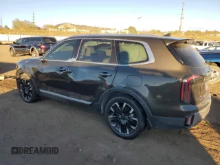 2023 Kia Telluride SX X-Line with VIN 5XYP5DGC9PG348620, listed as a Copart auction lot 84969524 with 39,489 mi miles and Salvage title. Bid and sale history available at DreamBid. Image 2.