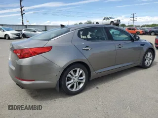 2013 Kia Optima EX with VIN 5XXGN4A79DG222138, listed as a Copart auction lot 56686335 with 85,801 mi miles and Salvage title. Bid and sale history available at DreamBid. Image 3.