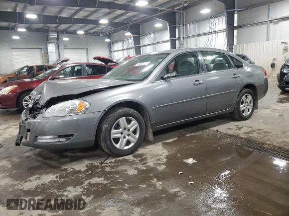 2006 Chevrolet Impala LS with VIN 2G1WB55K569369147, listed as a Copart auction lot 48026725 with 209,680 mi miles and Salvage title. Bid and sale history available at DreamBid. Image 1.