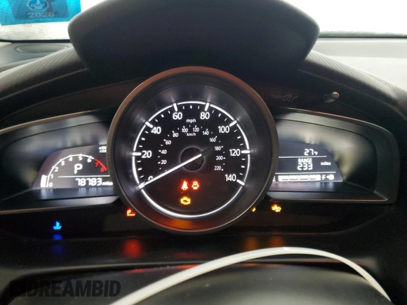 2018 Mazda CX-3 Sport with VIN JM1DKFB71J1311604, listed as a Copart auction lot 44388235 with 78,783 mi miles and Salvage Title. Bid and sale history available at DreamBid. Image 9.