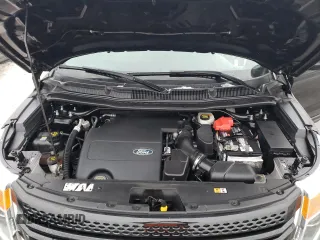 2014 Ford Utility Police Interceptor with VIN 1FM5K8AR5EGC38349, listed as a Copart auction lot 86513584 with 65,099 mi miles and Salvage Title. Bid and sale history available at carsss.com. Image 12.