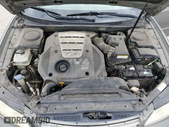 2006 Hyundai Azera SE z VIN KMHFC46F76A054625, wystawiony jako Copart lot #56588315 z przebiegiem 178 667 mil mil oraz Szkoda całkowita • Salvage title. Historia ofert i sprzedaży dostępna na DreamBid. Obrazek 11.