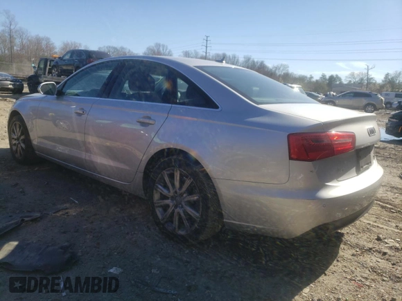 2015 Audi A6 2.0T Premium Plus with VIN WAUGFAFC8FN023023, listed as a Copart auction lot 43809593 with 116,395 mi miles. Bid and sale history available at carsss.com. Image 2.