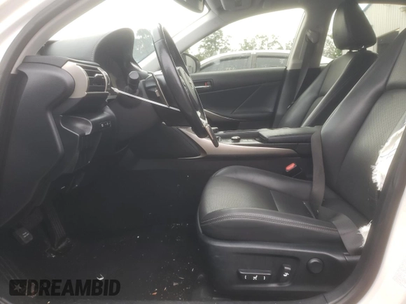 2016 Lexus IS 200t with VIN JTHBA1D29G5011632, listed as a Copart auction lot 74346454 with 104,791 mi miles and Salvage Title. Bid and sale history available at DreamBid. Image 7.