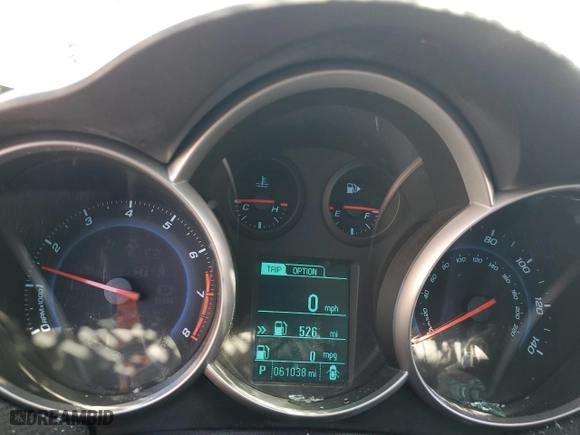 2014 Chevrolet Cruze 1LT with VIN 1G1PC5SB8E7456501, listed as a Copart auction lot 50474245 with 61,038 mi miles and Salvage Title. Bid and sale history available at carsss.com. Image 9.
